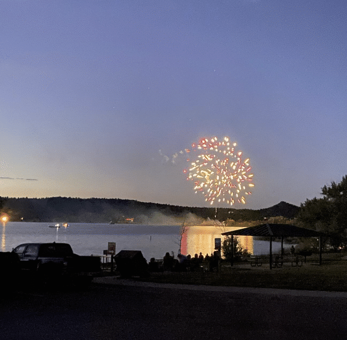 4th of July Fireworks at Lathrop State Park